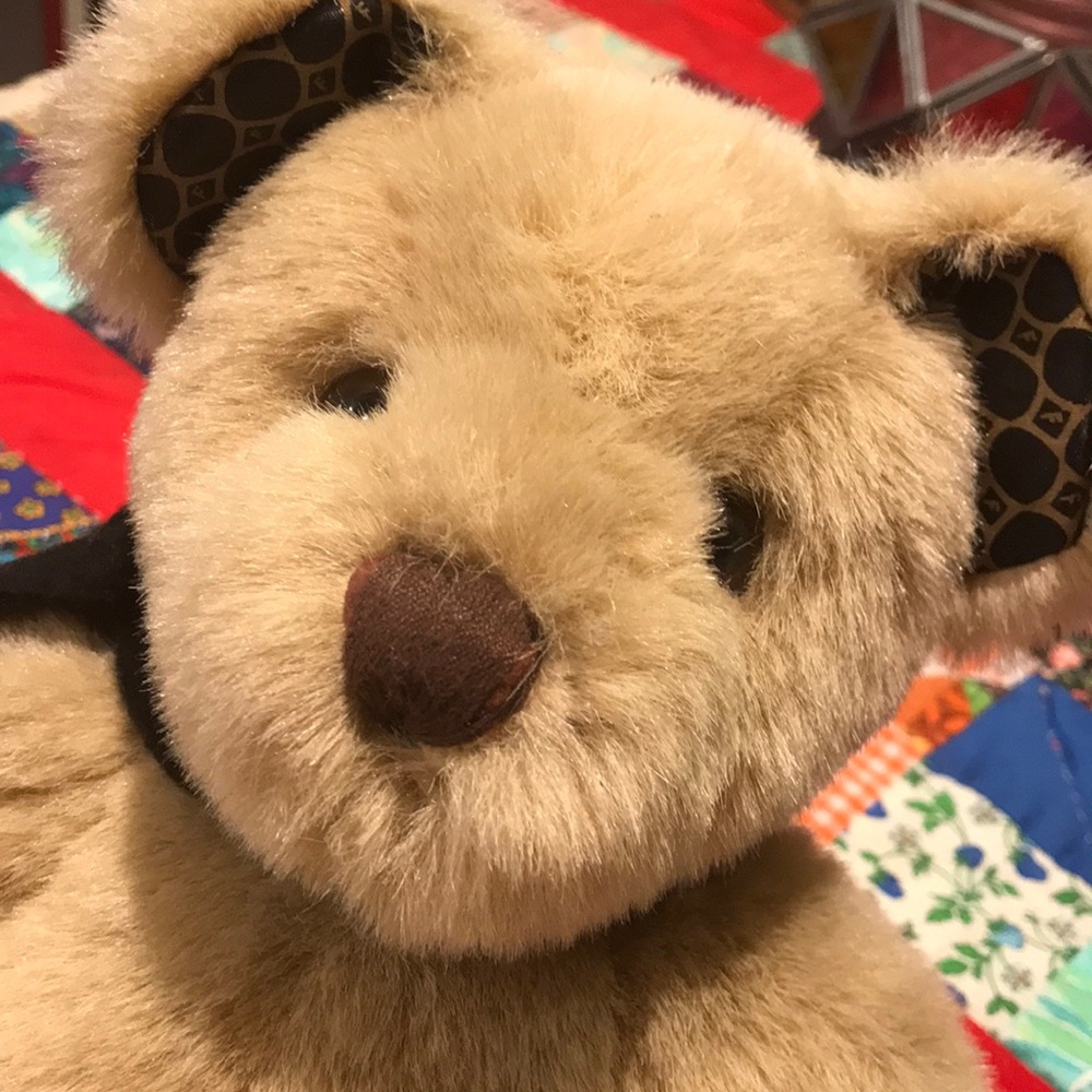 Adorable vintage Fossil tan colored Teddy Bear! 🐻 - Picture 8 of 8